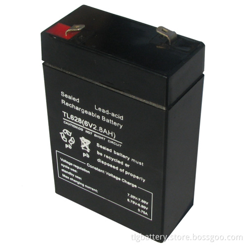 6V 2.8ah Sealed AGM Lead Acid Battery for UPS